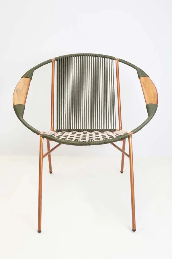 Sillón Tucurinca Cabuya con Brazos de Madera para Sala– Reserva Ahora | Entrega en Julio